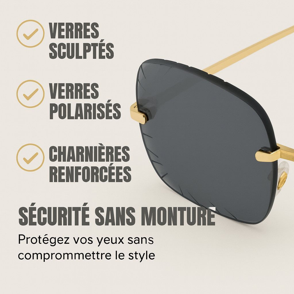 Lunettes sans monture