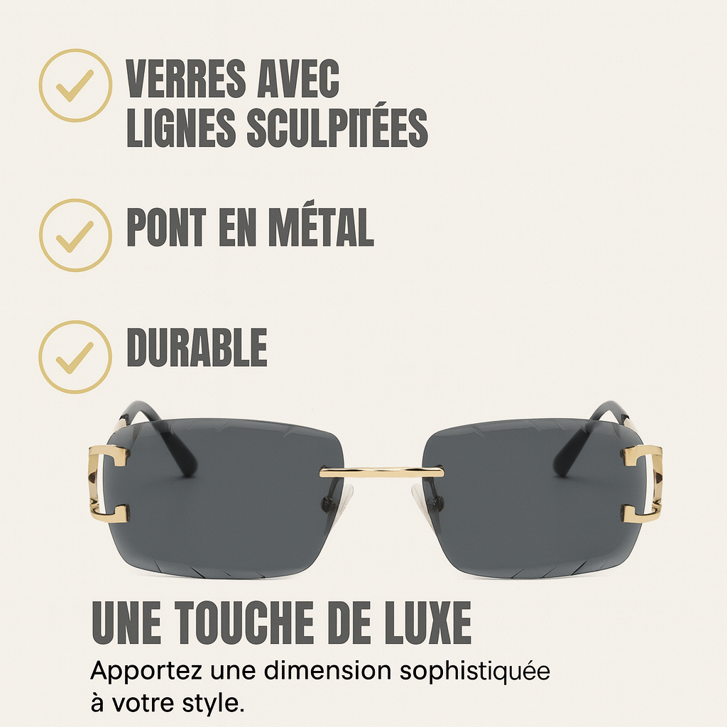 Lunettes sans monture